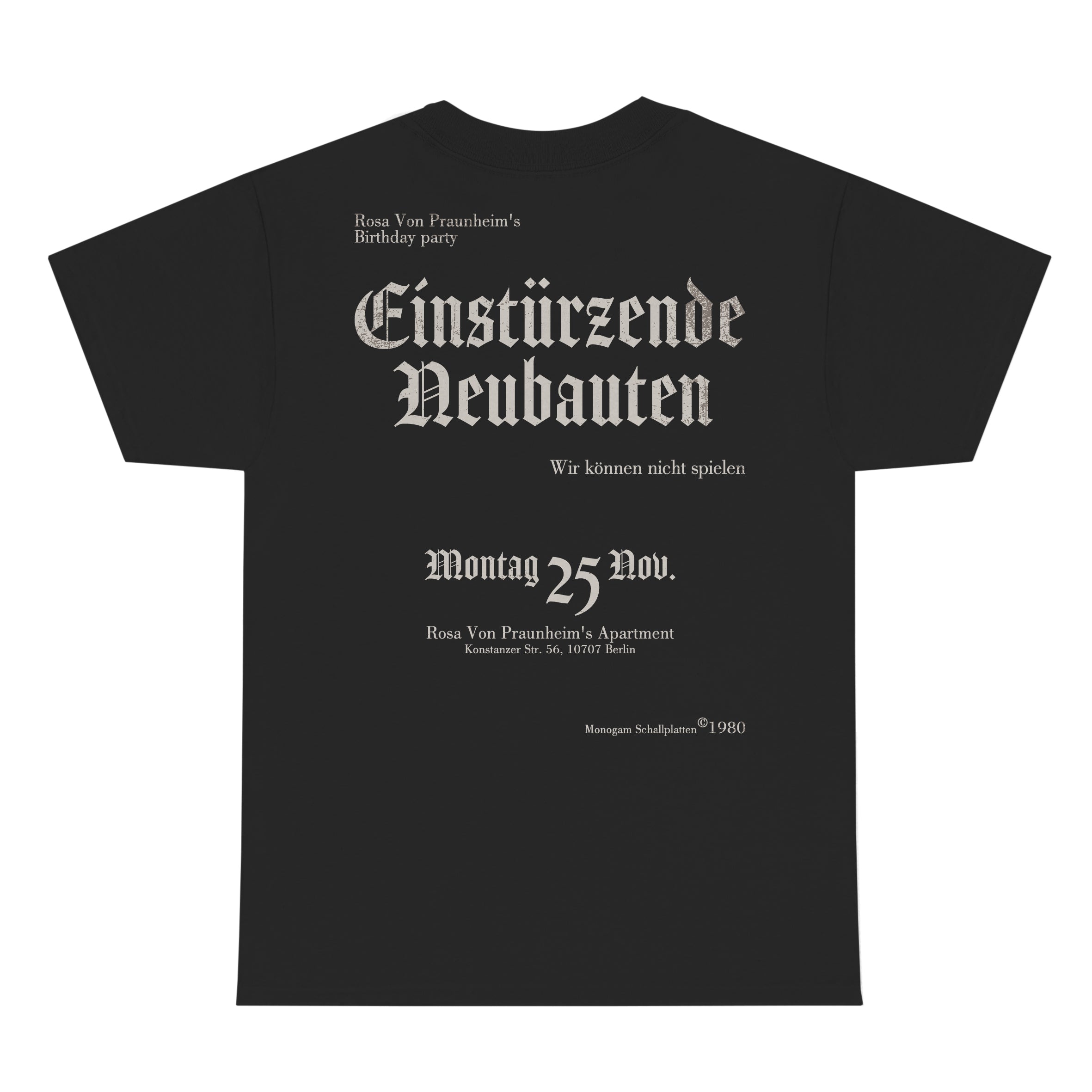 Einstürzende neubauten merch sale