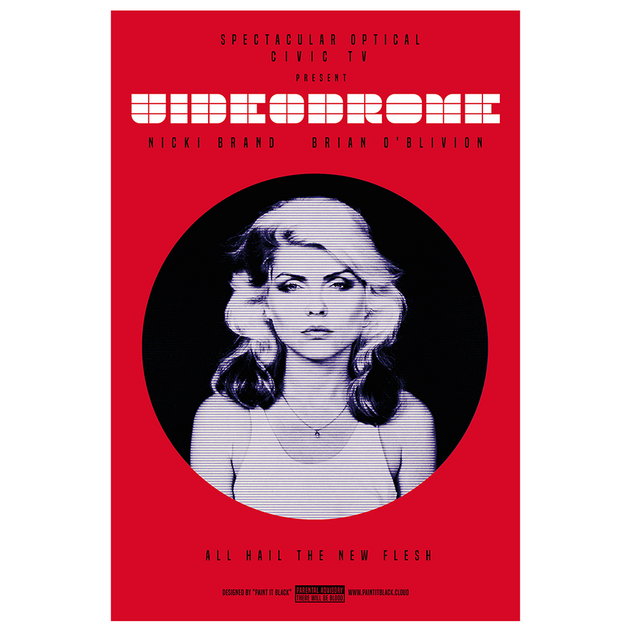 Videodrome Inspired  - Stampa Fine Art