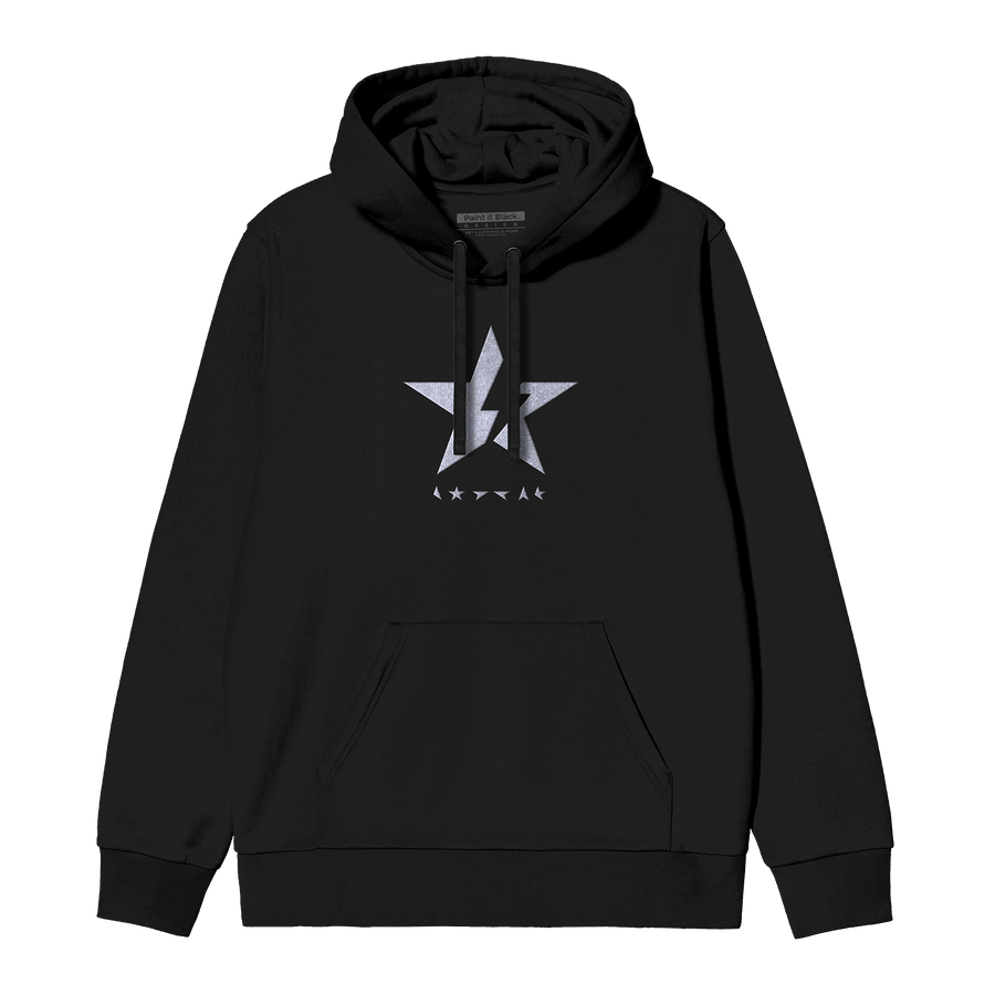 Black Star -  Unisex Hoodie - Paint It Black