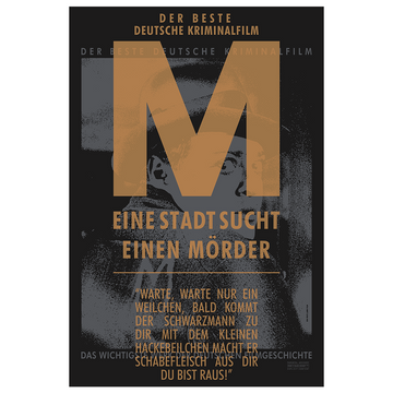 M the Monster  - Stampa Fine Art