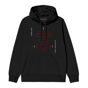 Temple ov the Psichic Youth Unisex Hoodie - Paint It Black
