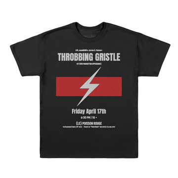 Throbbing Gristle at Poisson Rouge - Unisex T-Shirt