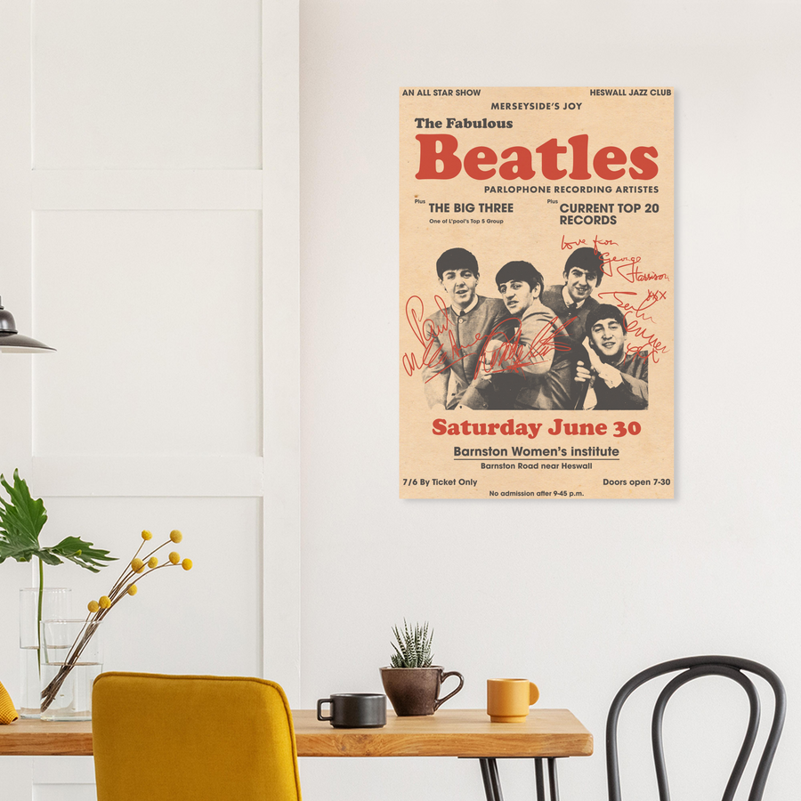Beatles Heswall Jazz  - Stampa Fine Art