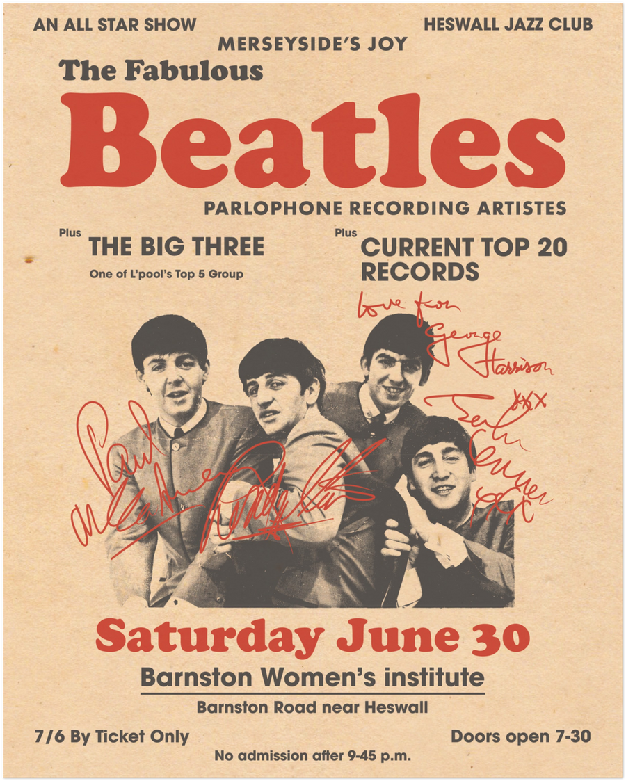 Beatles Heswall Jazz  - Stampa Fine Art