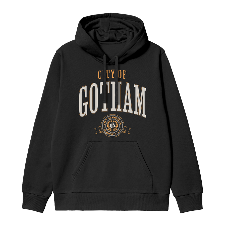 Gotham City - Felpa con cappuccio unisex