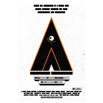 Clockwork Orange Inspired  - Stampa Fine Art