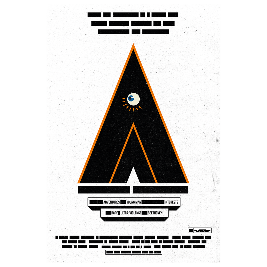 Clockwork Orange Inspired  - Stampa Fine Art