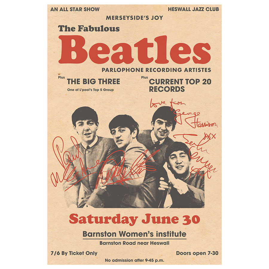 Beatles Heswall Jazz  - Stampa Fine Art