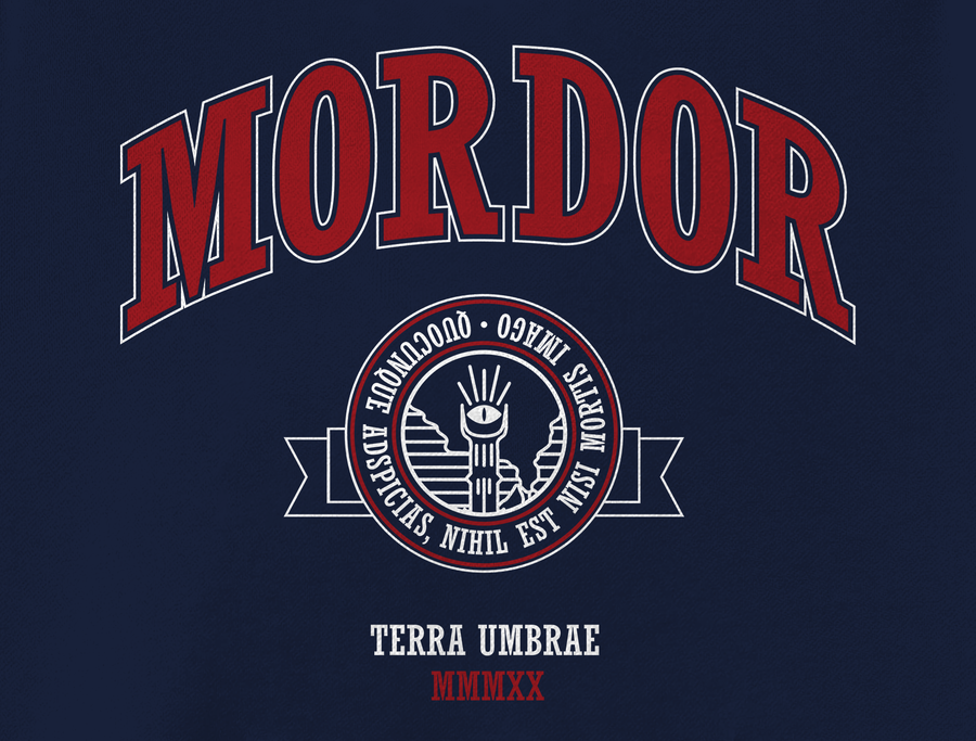 Mordor - Felpa con cappuccio unisex