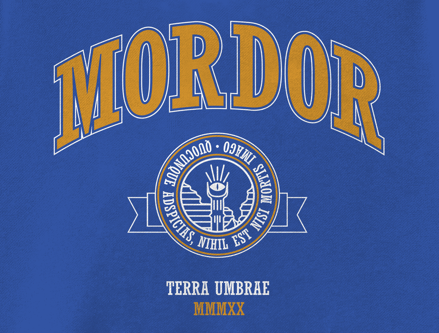 Mordor - Felpa con cappuccio unisex
