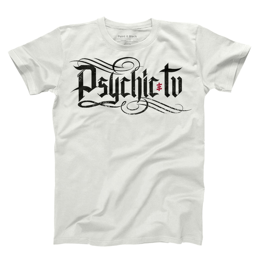 PTV Gothic Logo - Unisex T-shirt - Paint It Black online shop