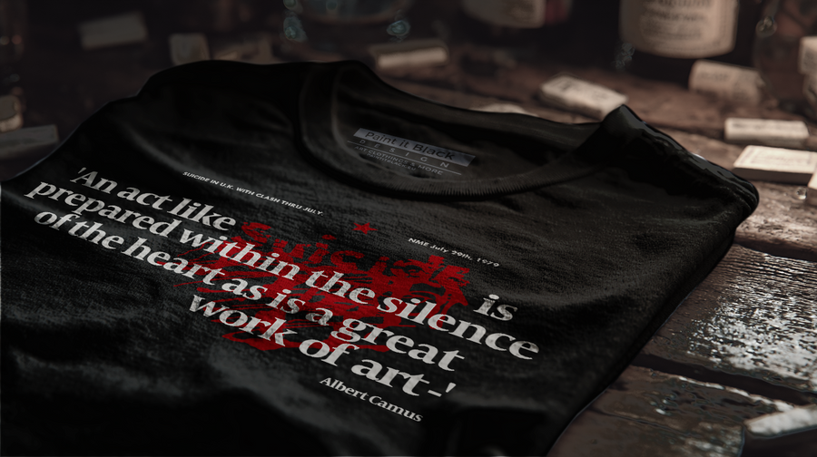 Suicide - Camus - Maglietta Unisex