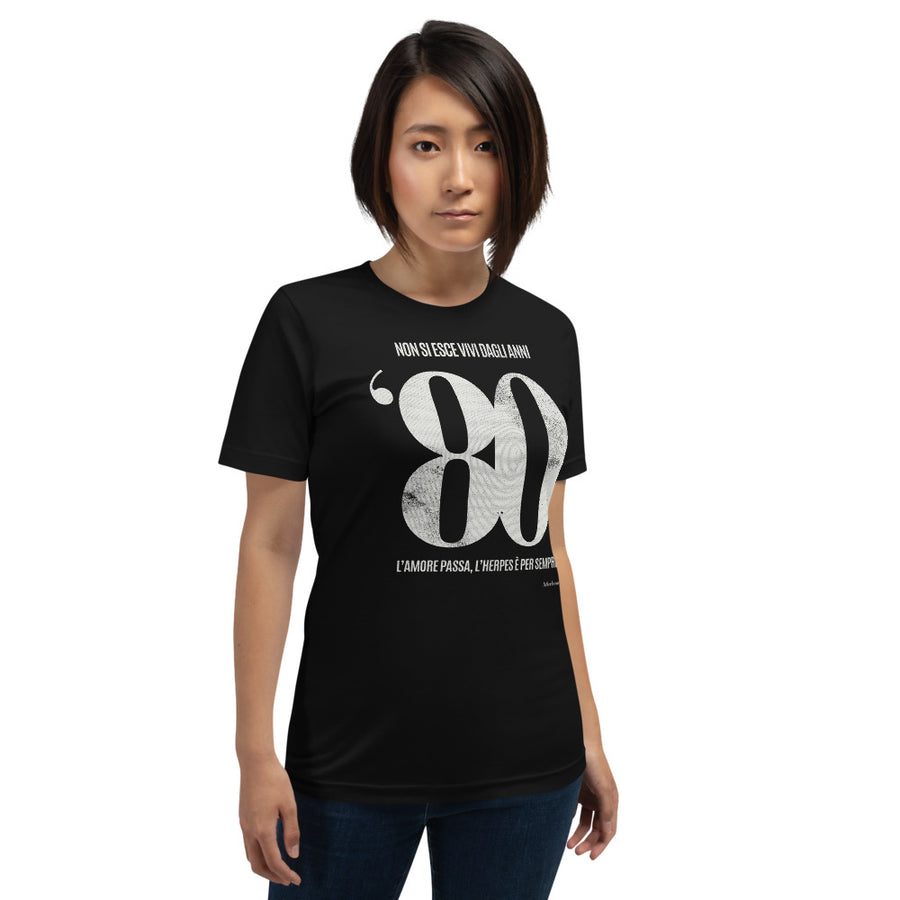 Anni '80 - Unisex T-Shirt - Paint It Black T-Shirts online shop