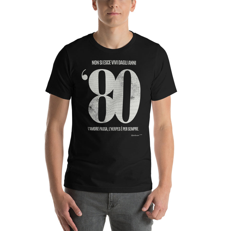 Anni '80 - Unisex T-Shirt - Paint It Black T-Shirts online shop