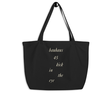 Bauhaus Tote Bag - Paint It Black accessories shop online