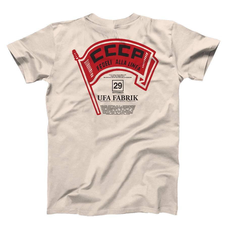 CCCP live in Berlin 1985 Unisex T-Shirt Maglietta Uomo | Paint It Black Online Shop 