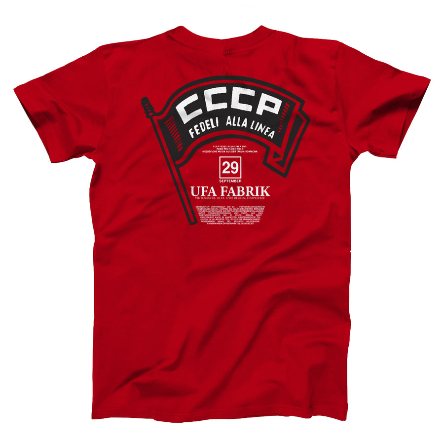 CCCP live in Berlin 1985 Unisex T-Shirt Maglietta Uomo | Paint It Black Online Shop 