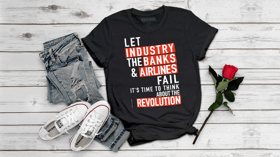 Industry Fail Men's T-Shirt - Unisex - Paint It Black Tees