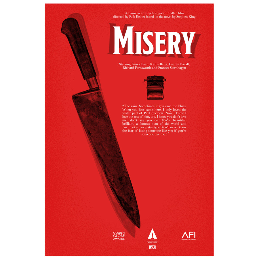 Misery movie inspired poster - Paint It Black poster online shop