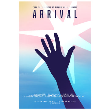 Arrival Poster | Paint It Black poster shop