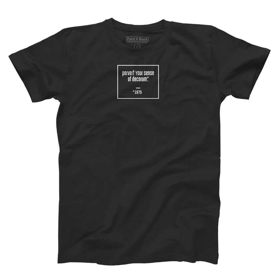 Pervert your sense of decorum Lou Reed's inpired unisex tshirt