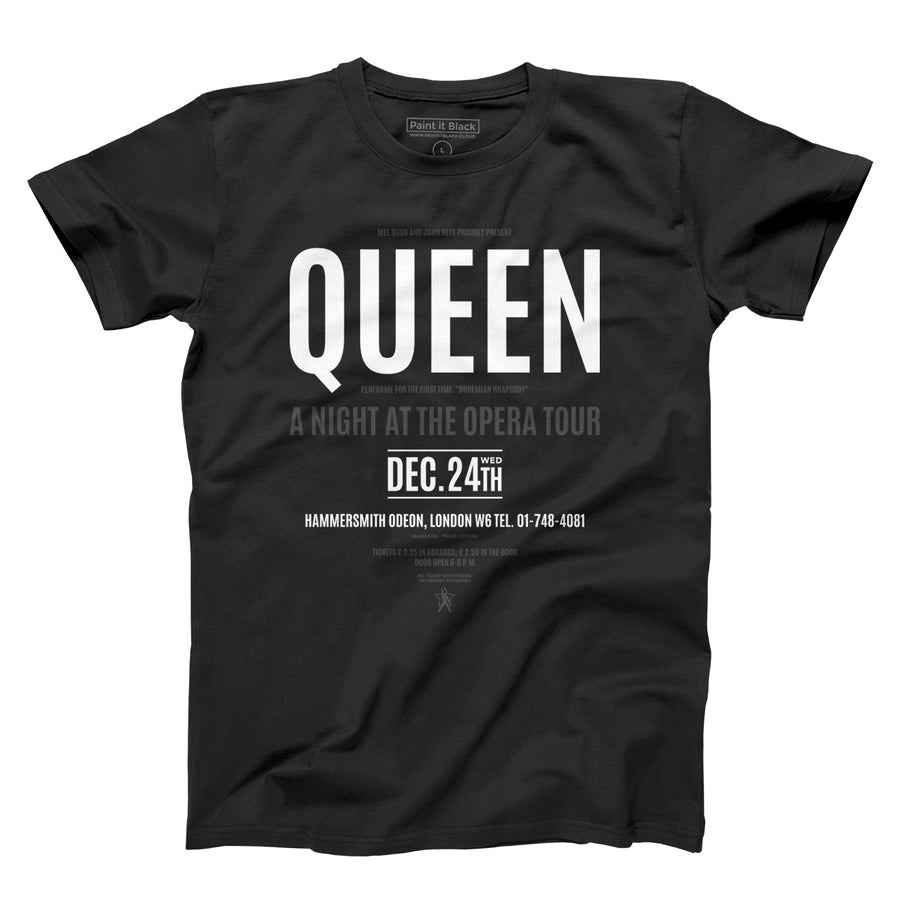 Queen maglietta uomo unisex t-shirt | Paint It Black online Shop