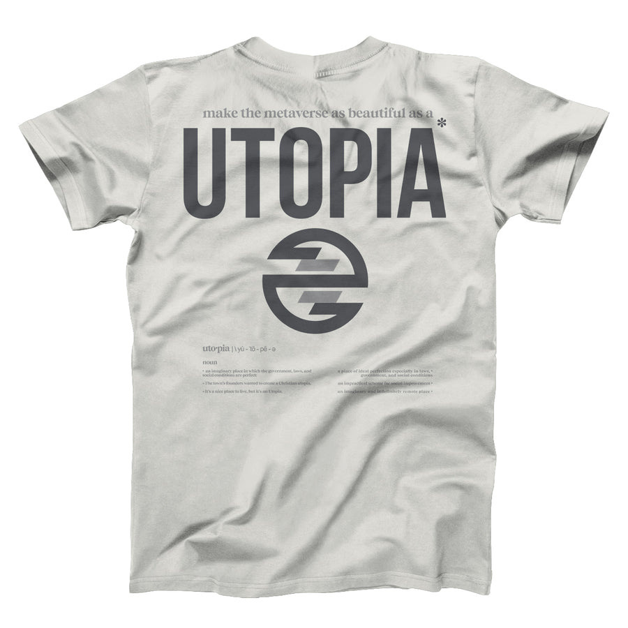 Utopia - Unisex T-Shirt - Paint It Black online shop