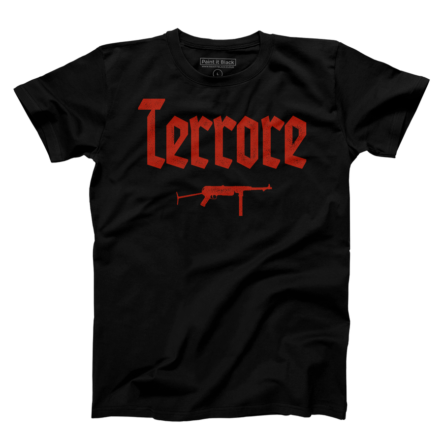 Terrore men's T-Shirt Maglietta Uomo - Paint It Black T-Shirt online shop