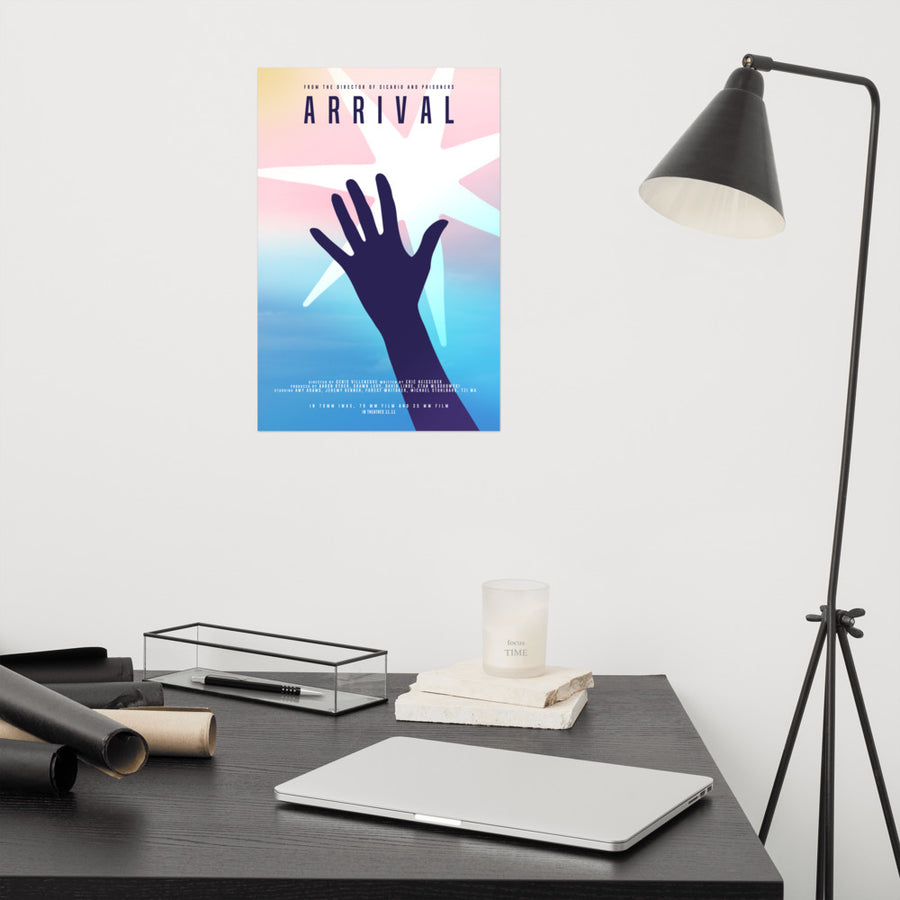 Arrival Poster | Paint It Black poster shop