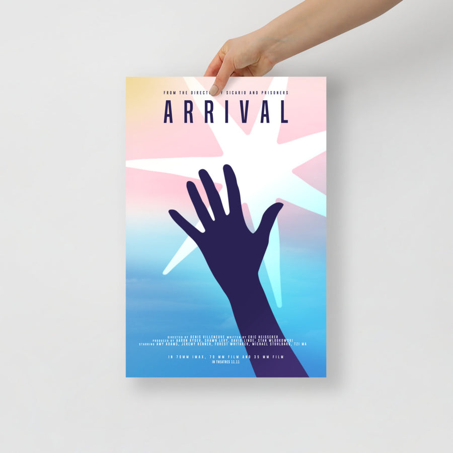 Arrival Poster | Paint It Black poster shop