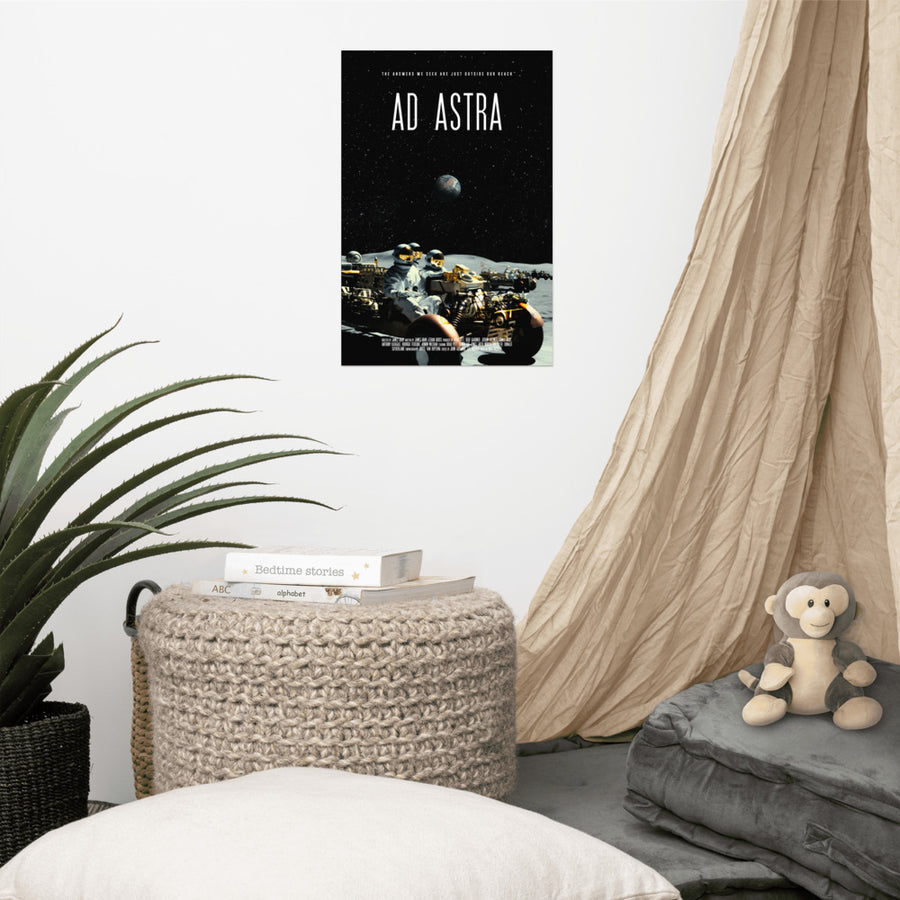 Ad Astra poster | Paint It Black online poster shop