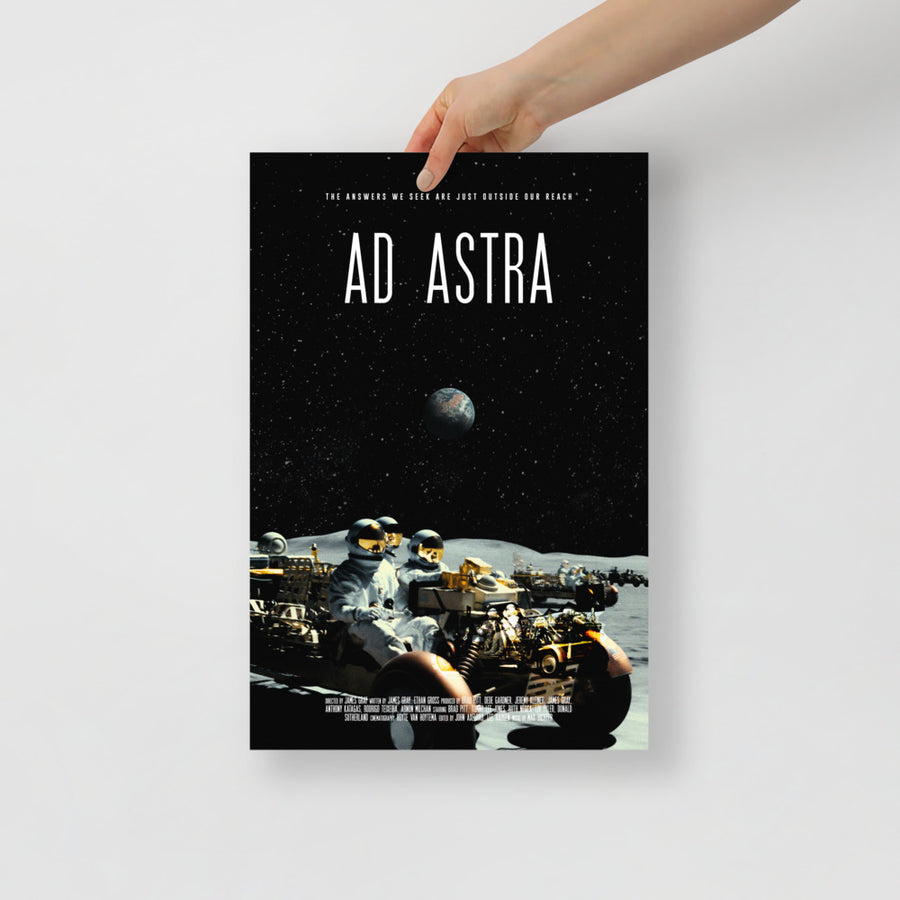 Ad Astra poster | Paint It Black online poster shop