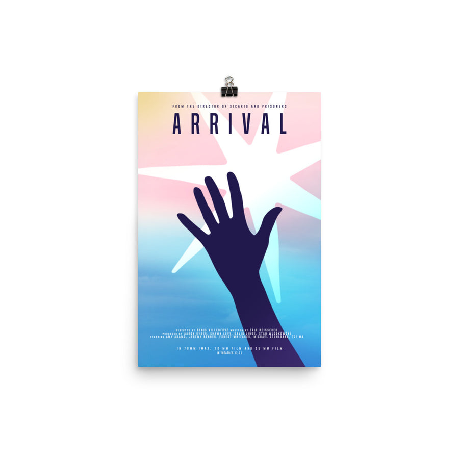 Arrival Poster | Paint It Black poster shop