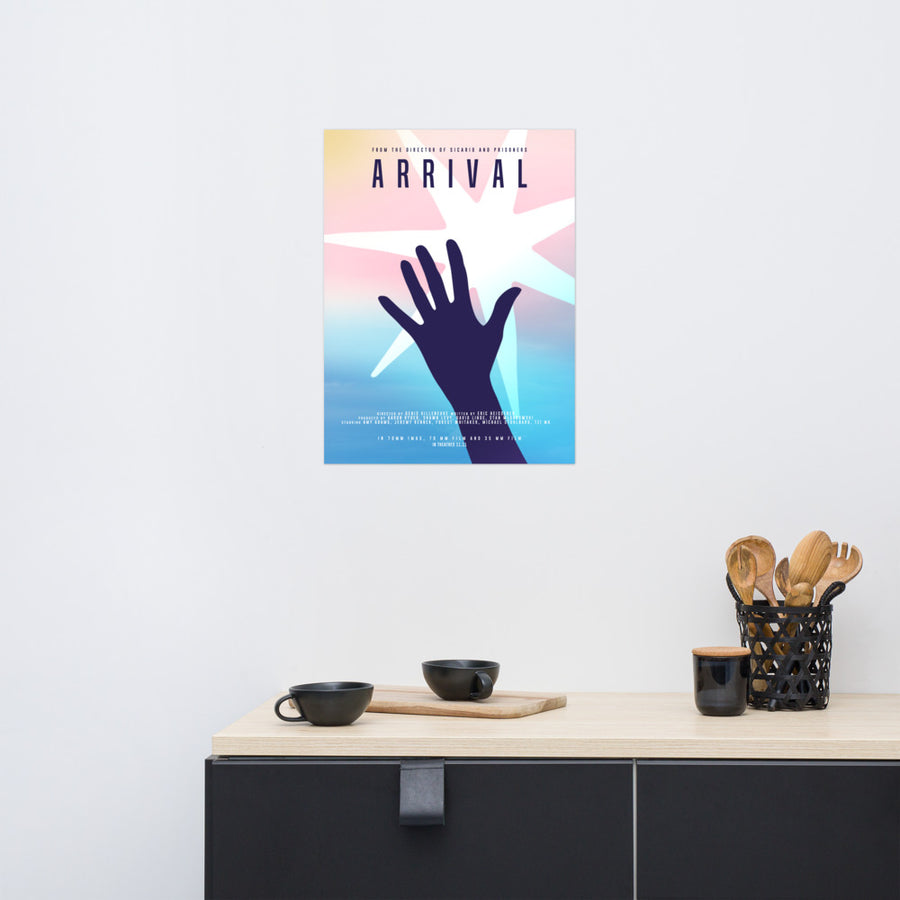 Arrival Poster | Paint It Black poster shop