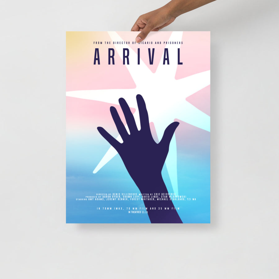 Arrival Poster | Paint It Black poster shop