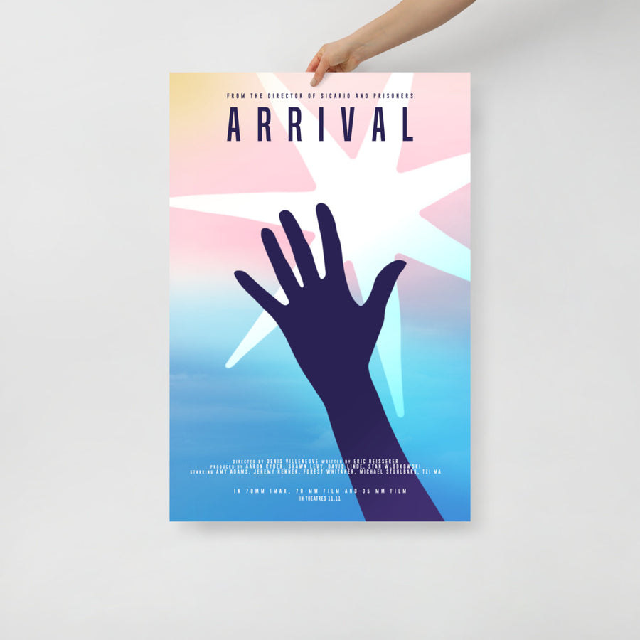 Arrival Poster | Paint It Black poster shop