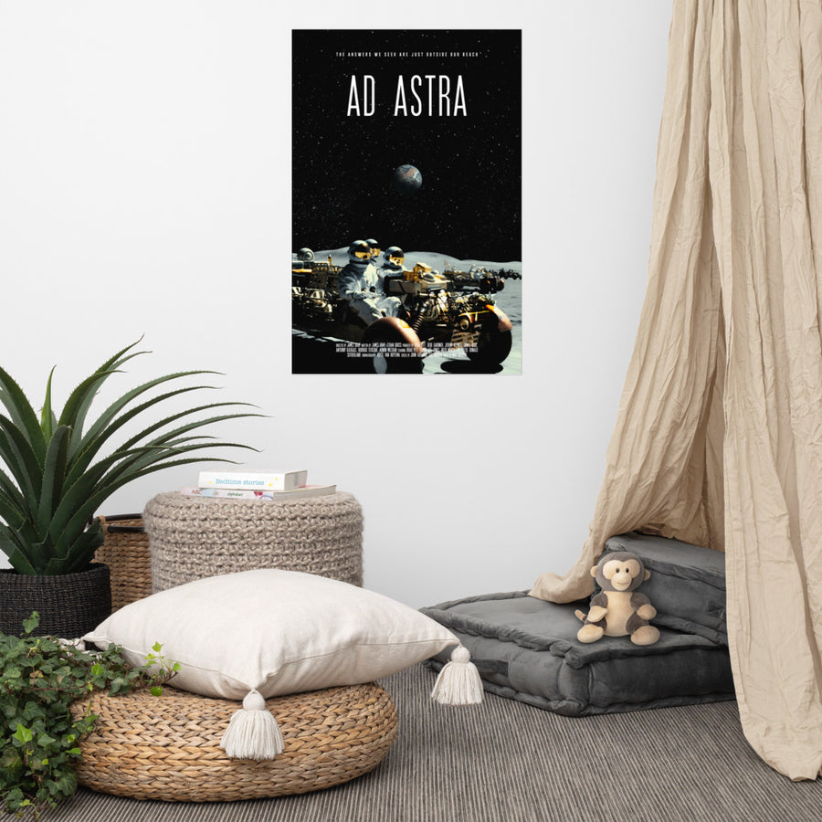 Ad Astra poster | Paint It Black online poster shop