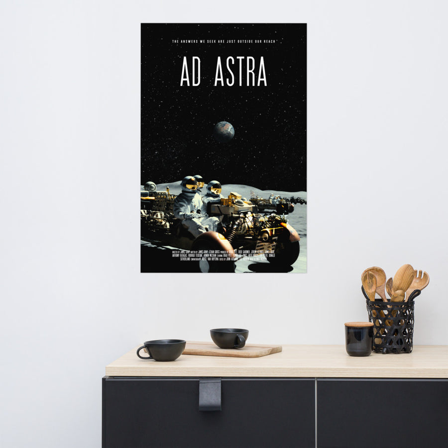 Ad Astra poster | Paint It Black online poster shop