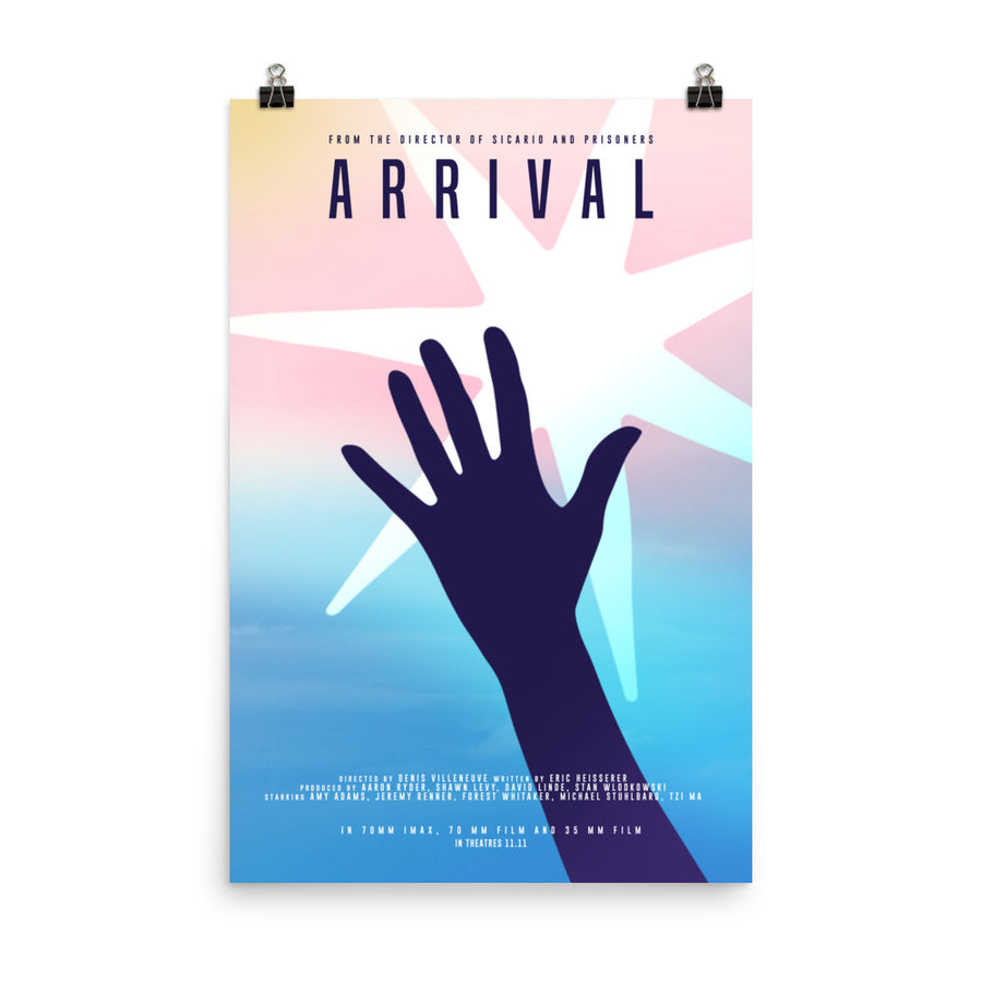 Arrival Poster | Paint It Black poster shop