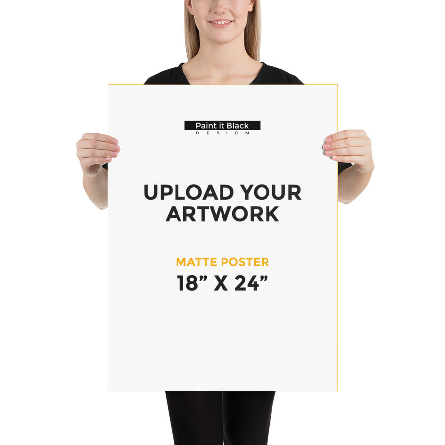 Custom matte art print - portrait