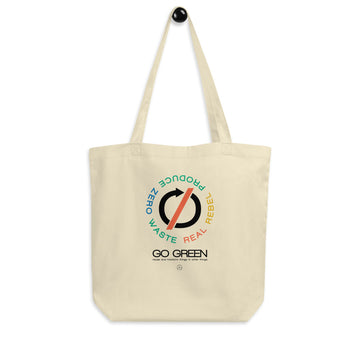 Go green Eco Tote Bag | Paint It Black shop online