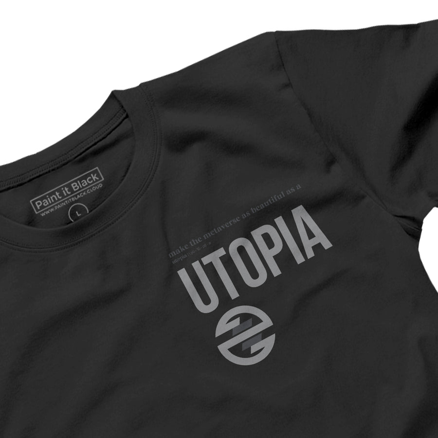 Utopia - Unisex T-Shirt - Paint It Black online shop