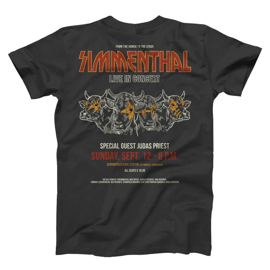 Simmenthal Kiss unisex t-shirt | Paint It Black online shop