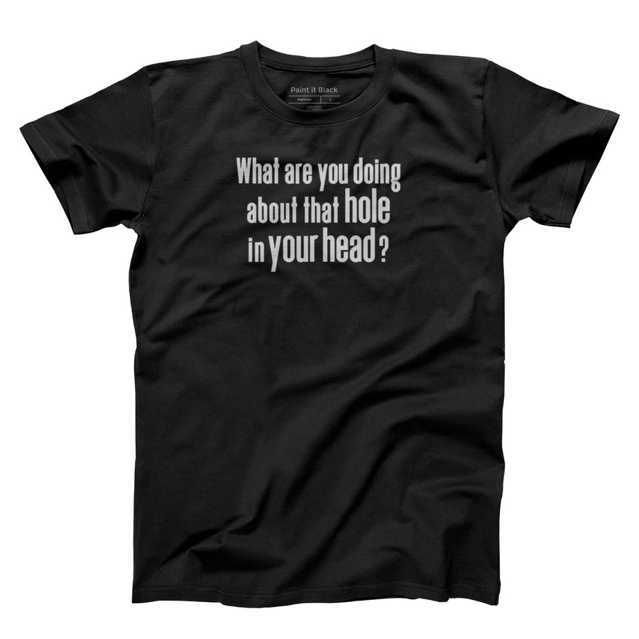 What are you doing - Unisex T-shirt - Paint It Black online shop