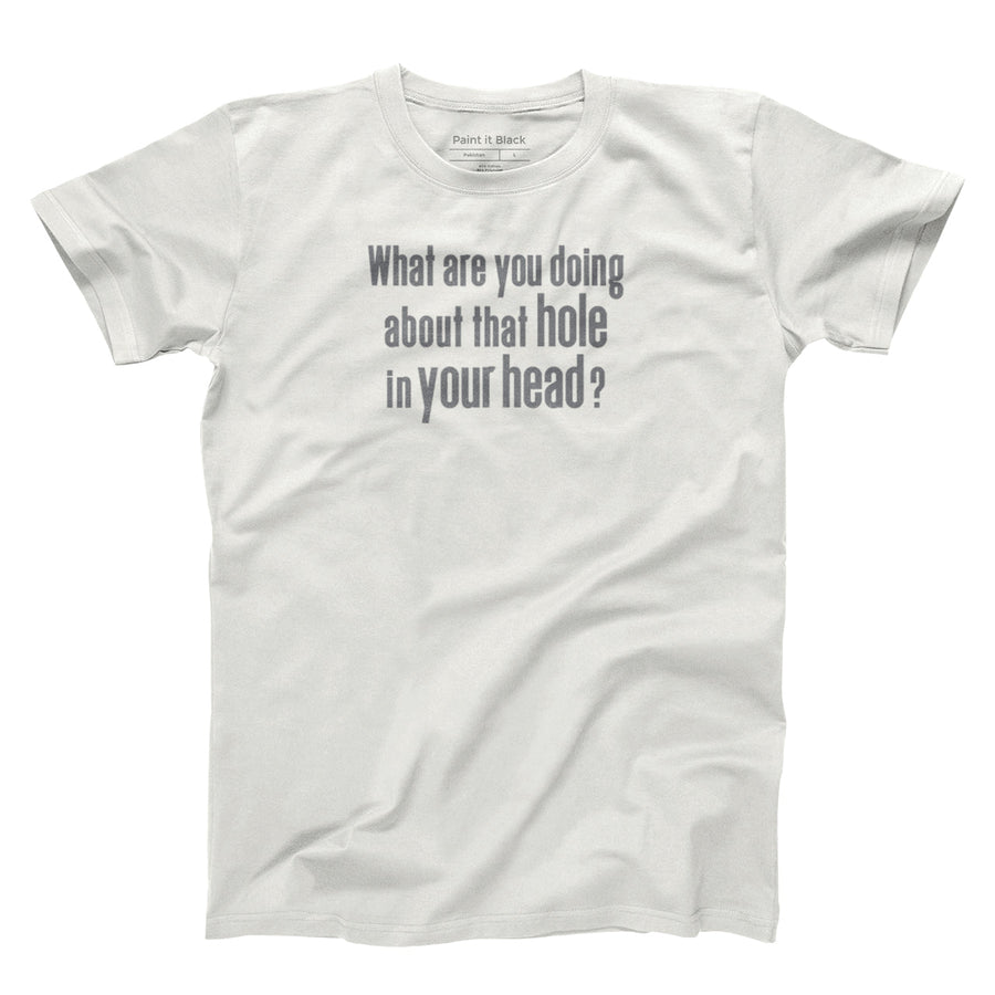 What are you doing - Unisex T-shirt - Paint It Black online shop