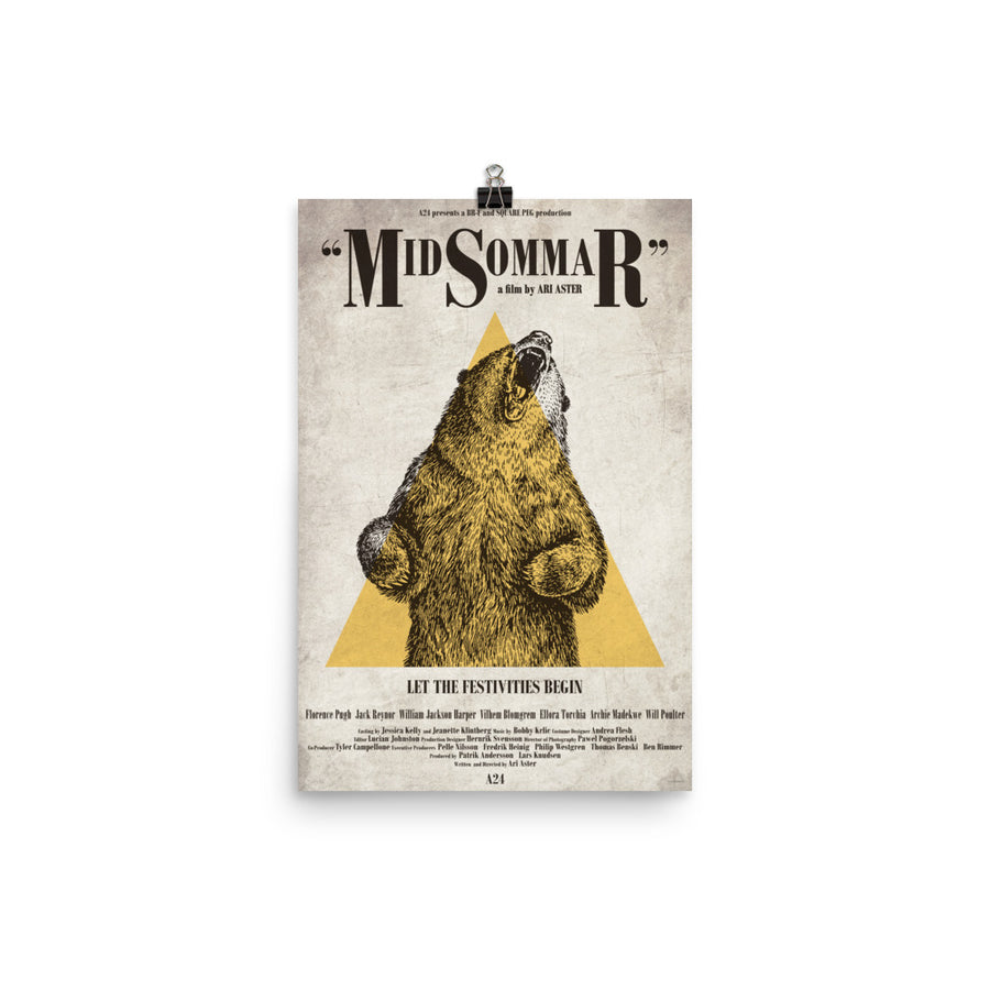 Midsommar - Paint It Black Posterv