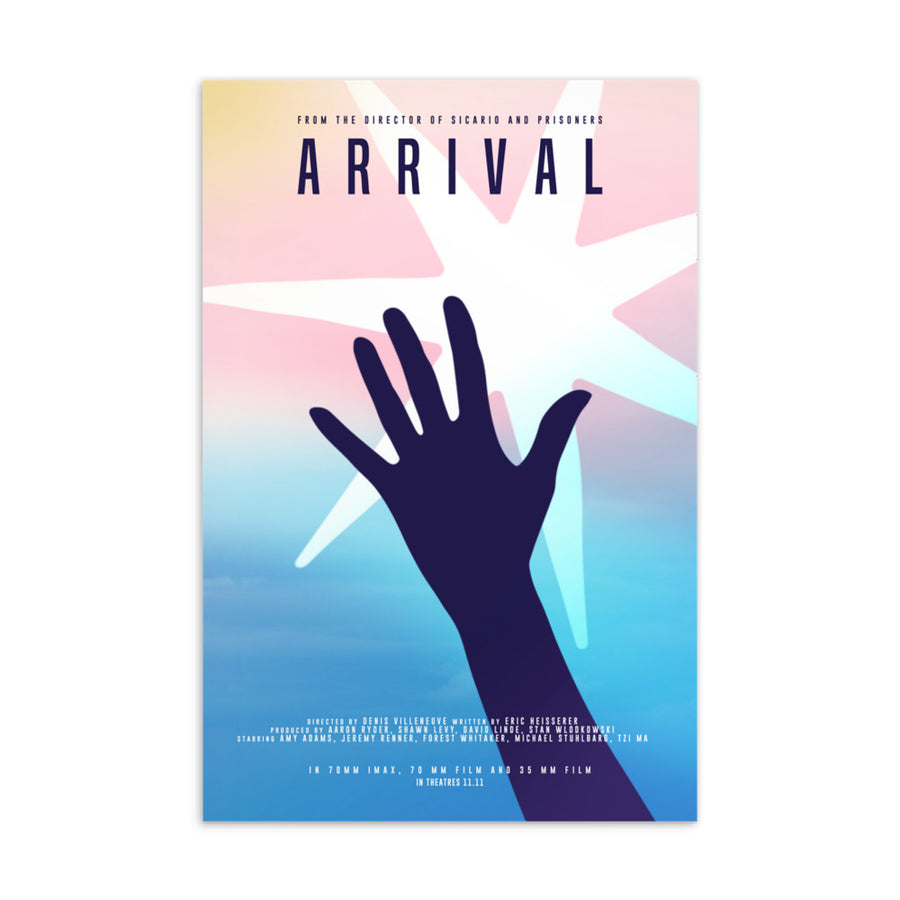 Arrival Postcard | Paint It Black online postcards shop