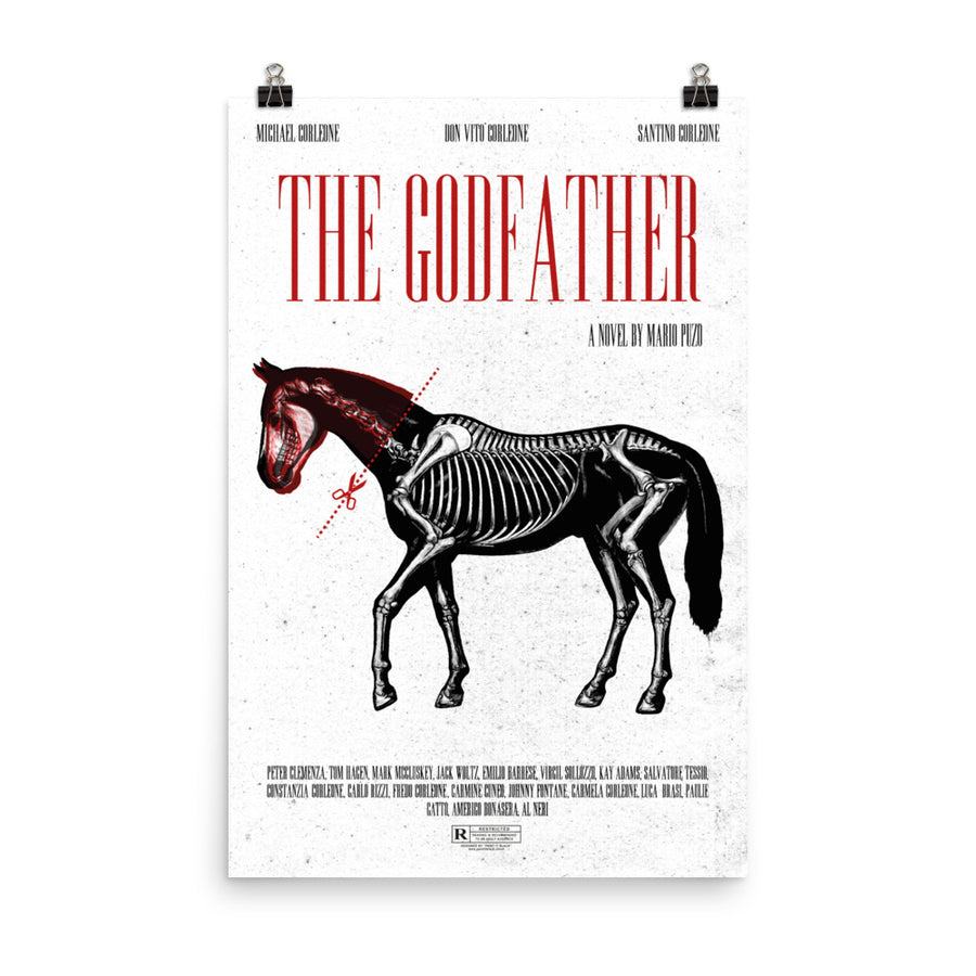 The Godfather inspired poster Paint It Black