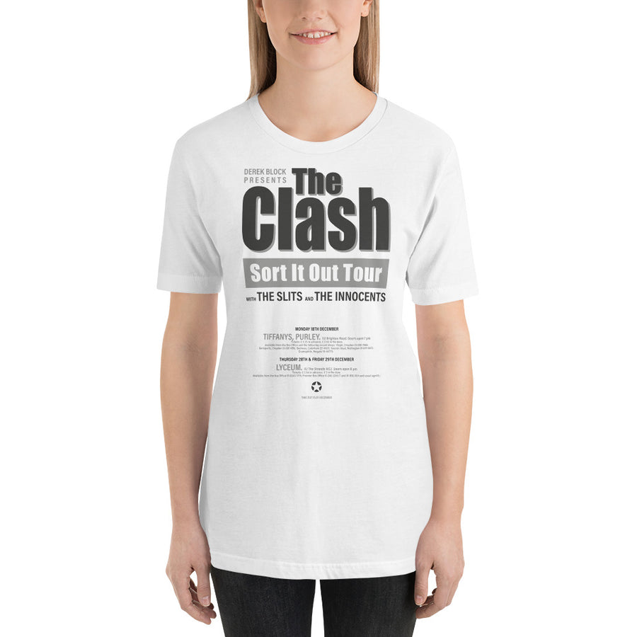 The Clash tour 1978 UK | Unisex T-Shirt | Paint It Black online shop