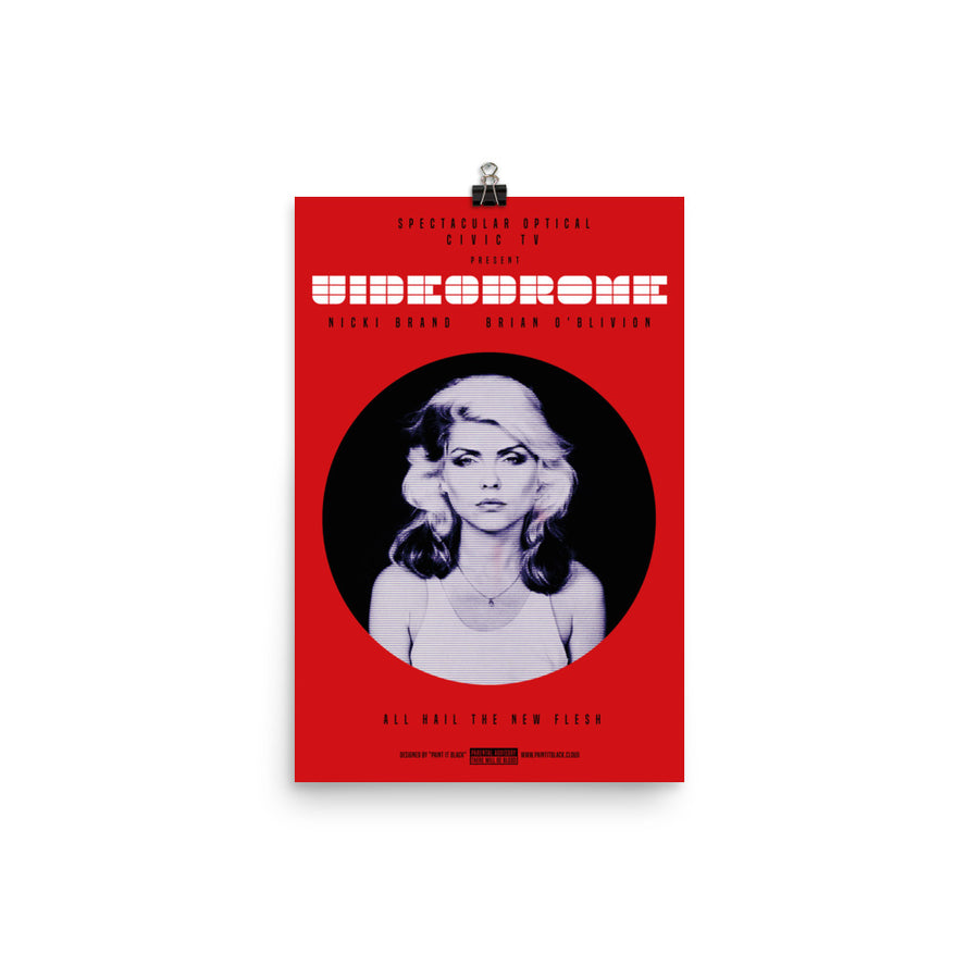 Videodrome Debbie Harry Blondie poster